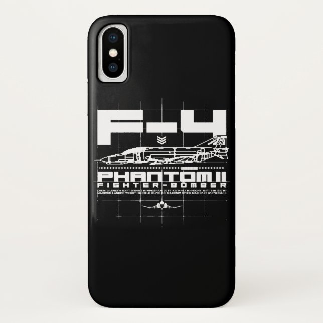 Coques Case-Mate iPhone F-4 Phantom II (Dos)