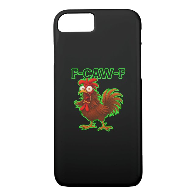 Coques Case-Mate iPhone F-Caw-F Chicken Classic Retro Graphic (Dos)