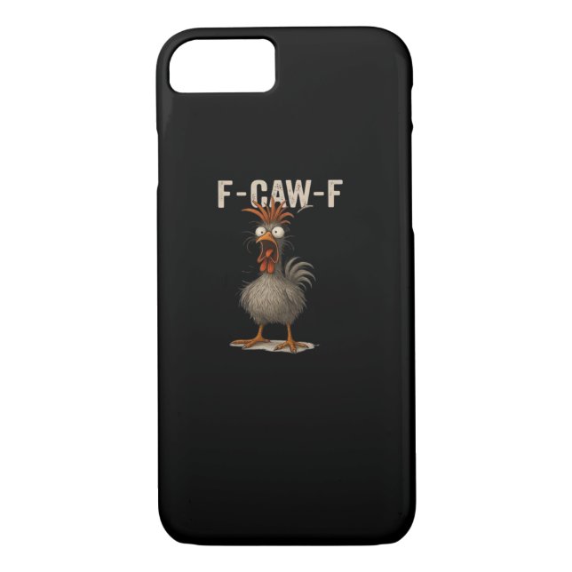 Coques Case-Mate iPhone F-Caw-F Chicken Retro Classic (Dos)