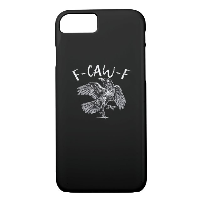 Coques Case-Mate iPhone F-Caw-F Crow Retro Classic (Dos)