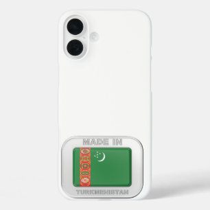 Coque Pour iPhone 16 Plus Fabriqué au Turkménistan