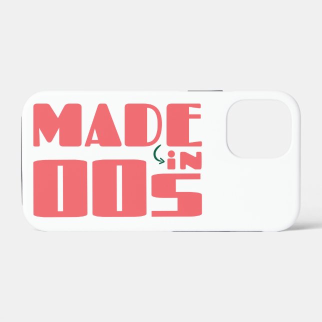 Coques Case-Mate iPhone Fabriqué dans les années 00 (Verso (horizontal))