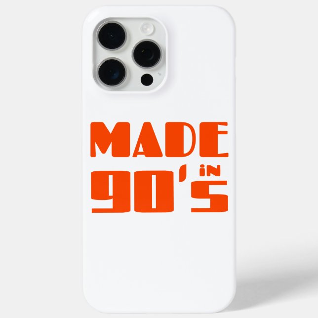 Coques Case-Mate iPhone Fabriqué dans les années 90 (Verso)