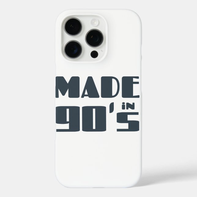 Coques Case-Mate iPhone Fabriqué dans les années 90 (Verso)