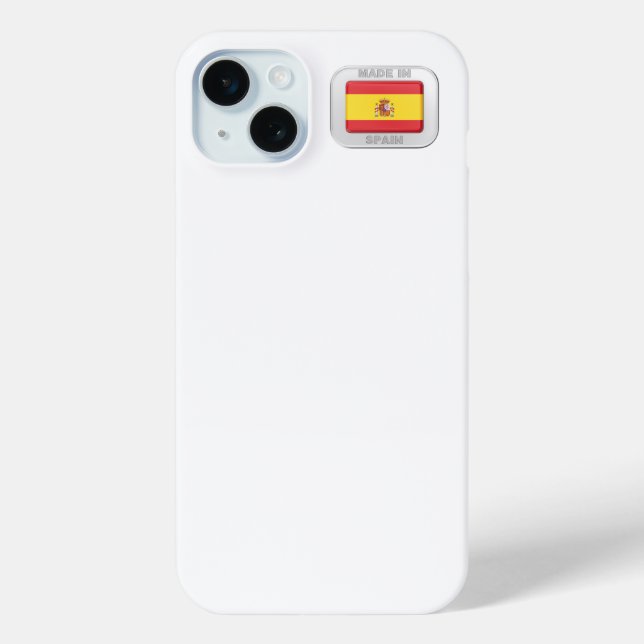 Coques Case-Mate iPhone Fabriqué en Espagne (Verso)