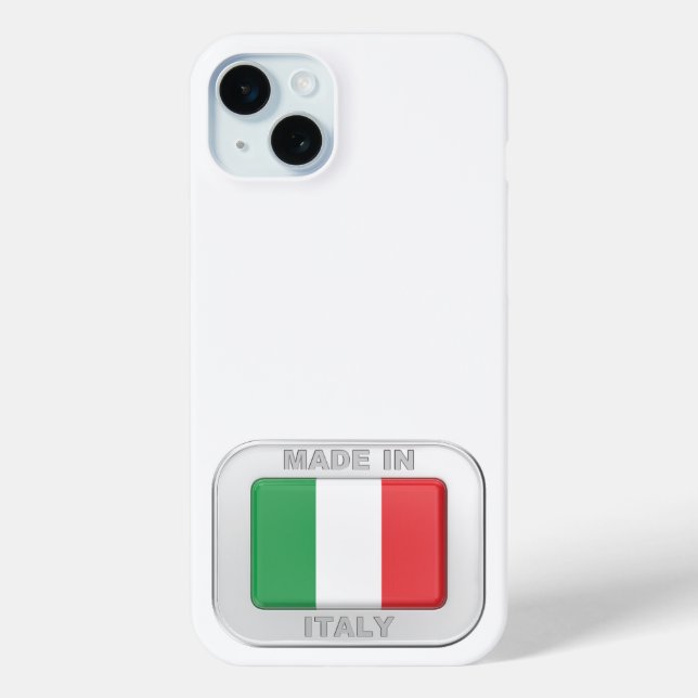 Coques Case-Mate iPhone Fabriqué en Italie (Verso)