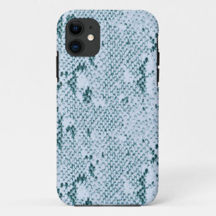 Case-Mate iPhone Case Fabuleux Coque-Mate Snakeskin bleu et blanc
