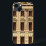 Etui iPhone 13 Façade architecturale de Jean Deneufforge<br><div class="desc">Une façade architecturale dessinée par Jean Deneufforge. Le mot façade vient du mot italien facciata,  qui signifie "visage". Mettez un nouveau visage sur l'un de vos murs avec ce morceau !</div>