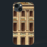 Etui iPhone 13 Façade architecturale de Jean Deneufforge<br><div class="desc">Une façade architecturale dessinée par Jean Deneufforge. Le mot façade vient du mot italien facciata,  qui signifie "visage". Mettez un nouveau visage sur l'un de vos murs avec ce morceau !</div>