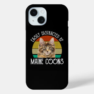 Coque Case-Mate iPhone Facilement Distrait Par Les Maine Coons