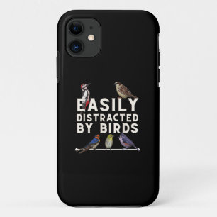 Case-Mate iPhone Case Facilement Distrait Par Les Oiseaux Drôle Amateur