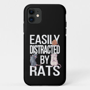 Case-Mate iPhone Case Facilement Distrait Par Les Rats Maman Rat Papa Ra