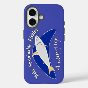 Coque Pour iPhone 16 Faire de la pêche durable un mode de vie