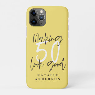 Case-Mate iPhone Case Faire passer 50 ans pour un bon anniversaire chic