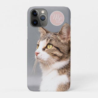 Case-Mate iPhone Case Faire votre propre photo de chat avec monogramme