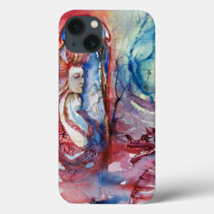 iPhone 13 Coque FAIRY MORGANA Arthurian Legends Aquarelle