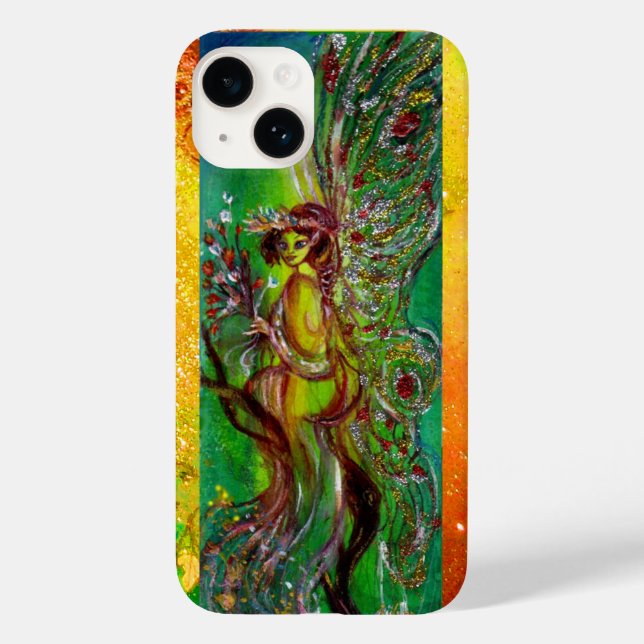 Coques Case-Mate iPhone FAIRY VERT DANS L'Imaginaire LUMINEUX (Verso)