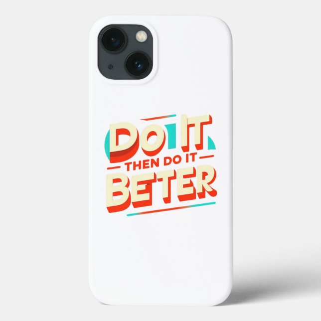 COQUES Case-Mate iPhone FAIS-LE ALORS MIEUX (Verso)