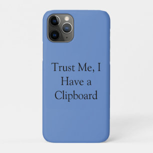 Case-Mate iPhone Case Fais-moi confiance, j'ai un Presse-papiers
