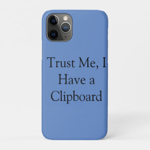 Case-Mate iPhone Case Fais-moi confiance, j'ai un Presse-papiers