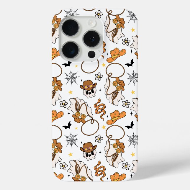 Coques Case-Mate iPhone Fais Tourbillonner Fantôme Mignon Rétro Épouvantab (Verso)