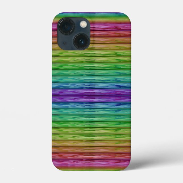 Coques Case-Mate iPhone Faisceaux arc-en-ciel (Verso)