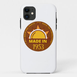 Case-Mate iPhone Case FAIT EN 1953 drôle cadeau d'anniversaire