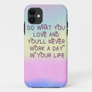 Etui iPhone Case-Mate Faites ce que vous aimez des cas de motivation de