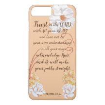 Faites confiance au seigneur roses blancs dans le