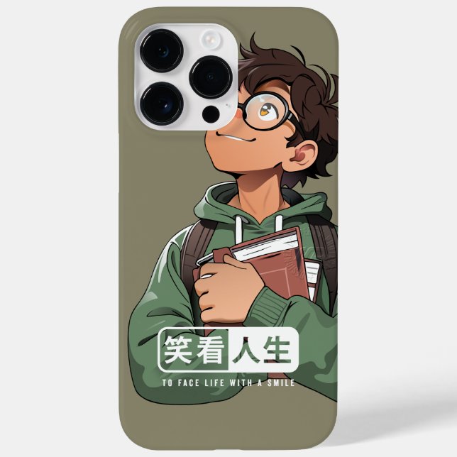 Coques Case-Mate iPhone Faites face à la vie avec le sourire (Verso)