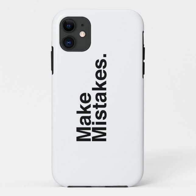 Coques Case-Mate iPhone Faites les erreurs (Dos)