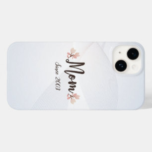 Coque Case-Mate iPhone Faites-Lui Dire Son iPhone - "Maman depuis [année]