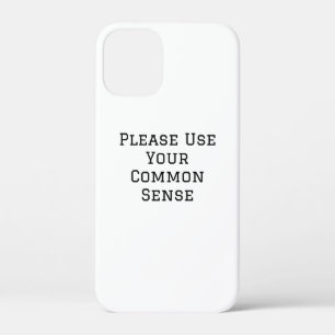 Case-Mate iPhone Case Faites Preuve De Bon Sens