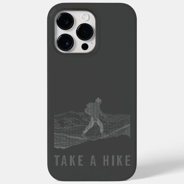 Coques Case-Mate iPhone Faites une randonnée blanche Coque-coque iphone (Verso)