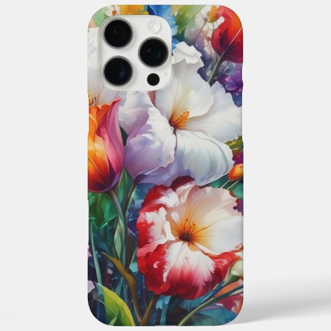 Coques Case-Mate iPhone Faites-vous plaisir avec un design floral audacieu (Verso)