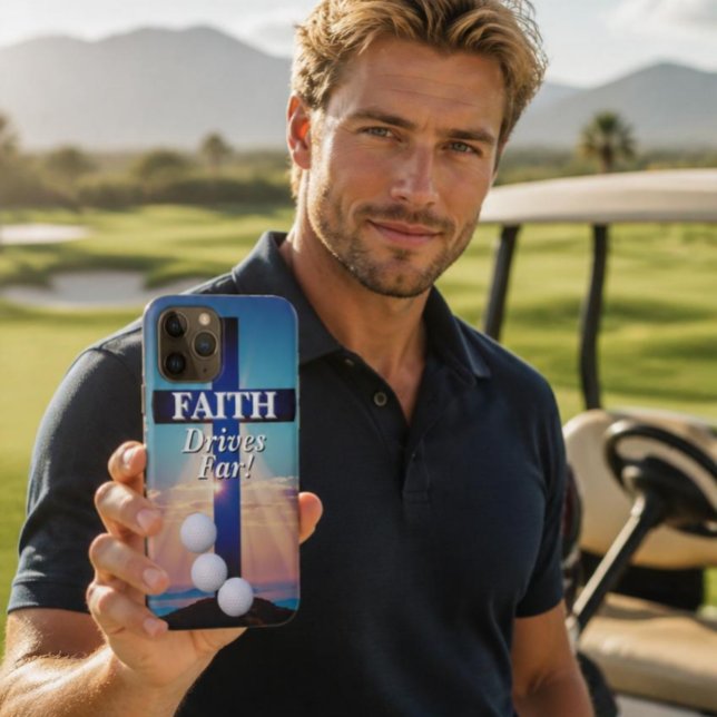 Coques Case-Mate iPhone Faith Drives Far Golf  (Créateur téléchargé)