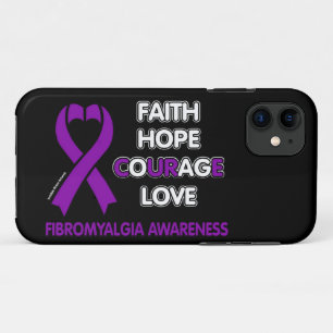Case-Mate iPhone Case Faith Hope Courage Love...Fibro