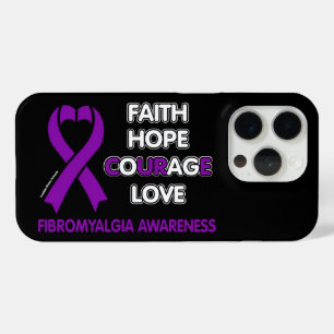 Coque Case-Mate iPhone Faith Hope Courage Love...Fibro