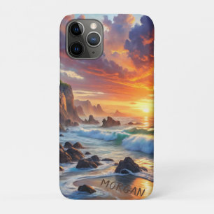 Case-Mate iPhone Case Falaises de couchers de soleil tropicaux - Côte vi