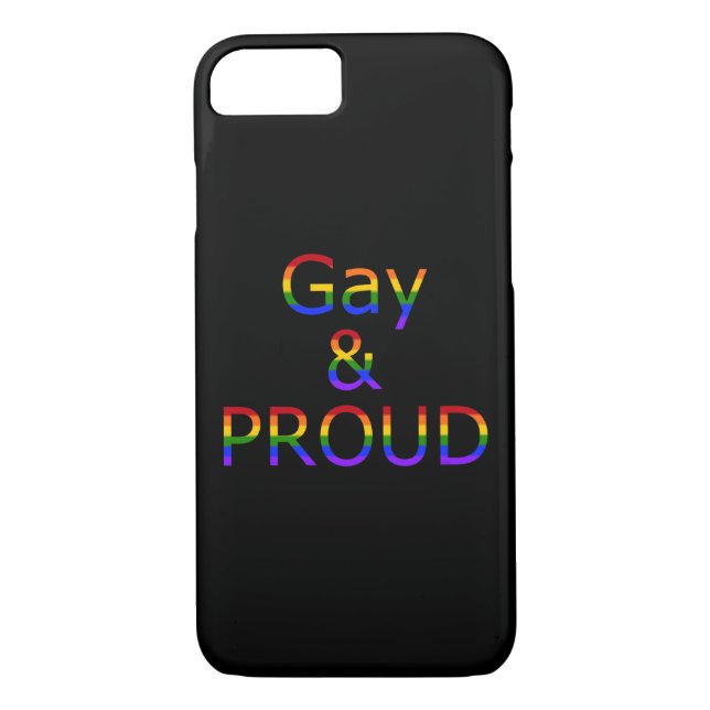 Coques Case-Mate iPhone Fallln Gay et Fier (Dos)