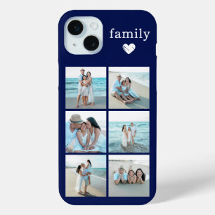 Coque Case-Mate iPhone Famille 6 Photo Bleu Marine