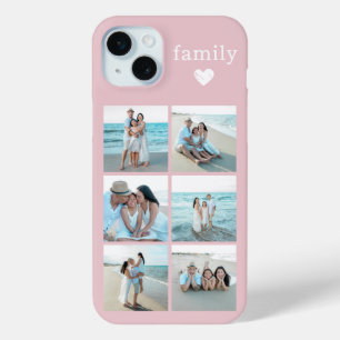 Coque Case-Mate iPhone Famille 6 Photo Rose Pâle