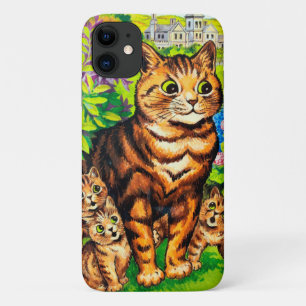 Case-Mate iPhone Case Famille de Chats dans un jardin, Louis Wain