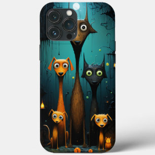 Case-Mate iPhone Case Famille de chiens animés Art Chiot mignon dessin a