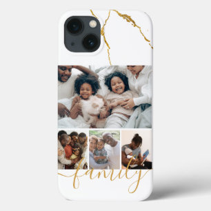 Case-Mate iPhone Case Famille de collage de photos et de textes personna
