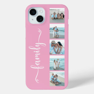 Coque Case-Mate iPhone Famille de polices de caractères Photo Rose