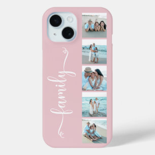 Coque Case-Mate iPhone Famille de polices de caractères Photo Rose Blush