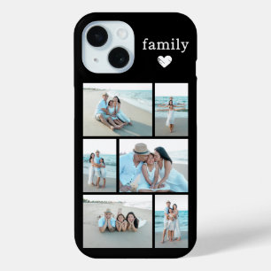 Coque Case-Mate iPhone Famille Moderne 6 Photo Noir