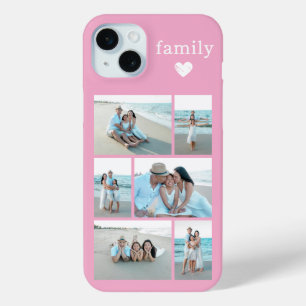 Coque Case-Mate iPhone Famille moderne 6 Photo Rose