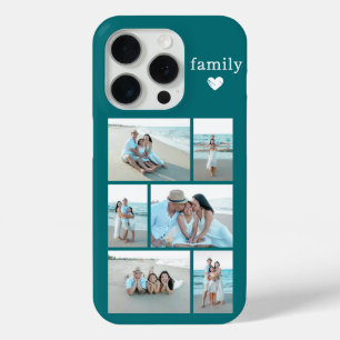 Coque Case-Mate iPhone Famille moderne 6 Photo Sarcelle